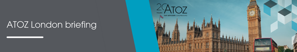 ATOZ London briefing - Banner